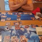 ChromeCanid’s own photo of a tabletop game with Ecchii decks.