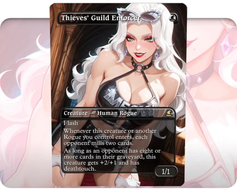 Black Cat (Marvel Rivals) - Thieves' Guild Enforcer | MTG Proxy Single