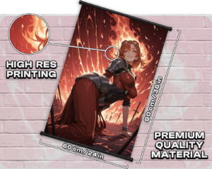 Chandra Version 2 Wall Scroll Size Guide