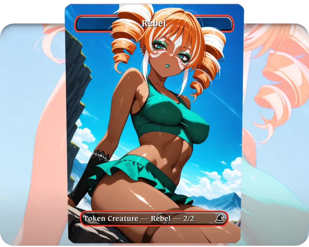 Gyaru - Rebel | MTG Proxy Single
