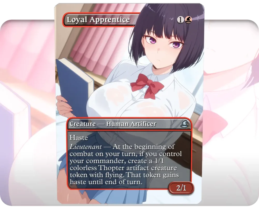 Hana Sunomiya (Nagatoro) - Loyal Apprentice | MTG Proxy Single