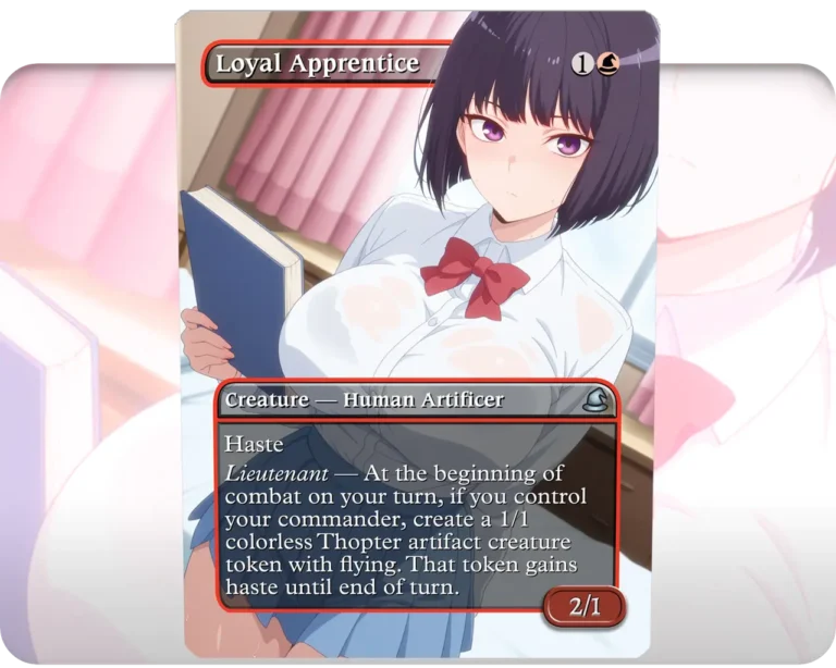 Hana Sunomiya (Nagatoro) - Loyal Apprentice | MTG Proxy Single