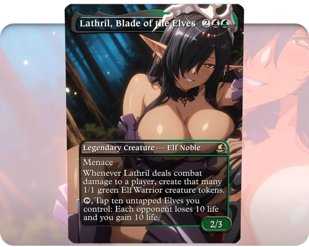 Olga Discordia (Mahou Kaiju) - Lathril, Blade of the Elves - Main View
