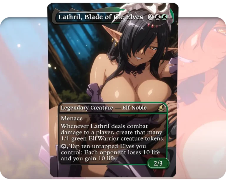 Olga Discordia (Mahou Kaiju) - Lathril, Blade of the Elves - Main View