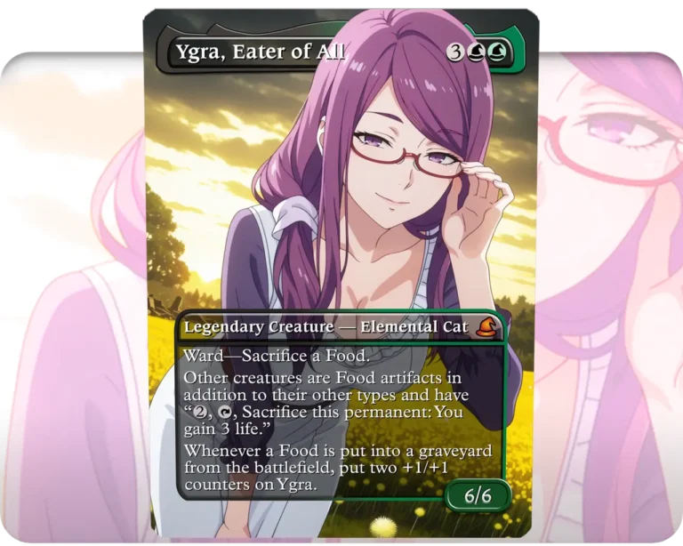 Rize Kamishiro (Tokyo Ghoul) - Ygra, Eater of All | MTG Proxy Single