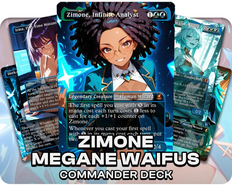 Zimone, Infinite Analyst | Megane Waifus | Commander Deck