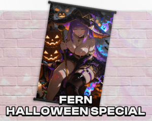 Fern from Frieren Halloween 60x90cm wall scroll main artwork