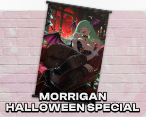Morrigan Halloween 60x90cm wall scroll main artwork